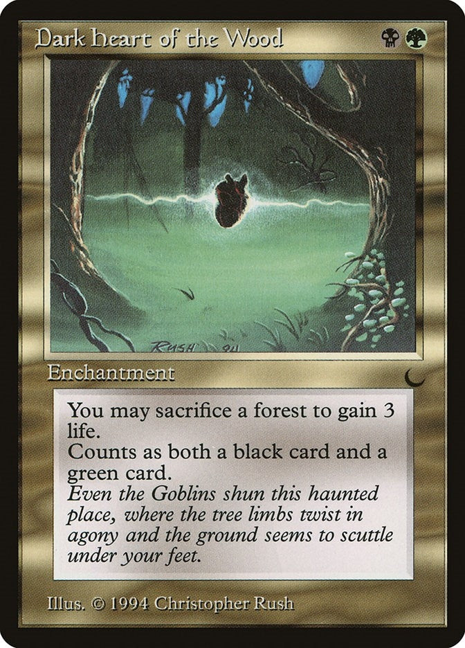 Image for Dark Heart of the Wood [The Dark] - Magic: The Gathering
