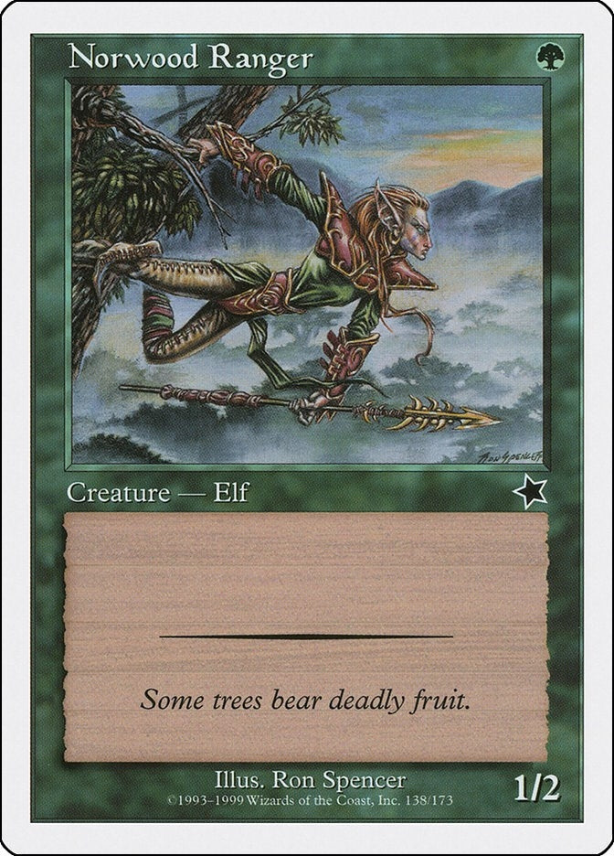 Image for Norwood Ranger (138) [Starter 1999] - Magic: The Gathering