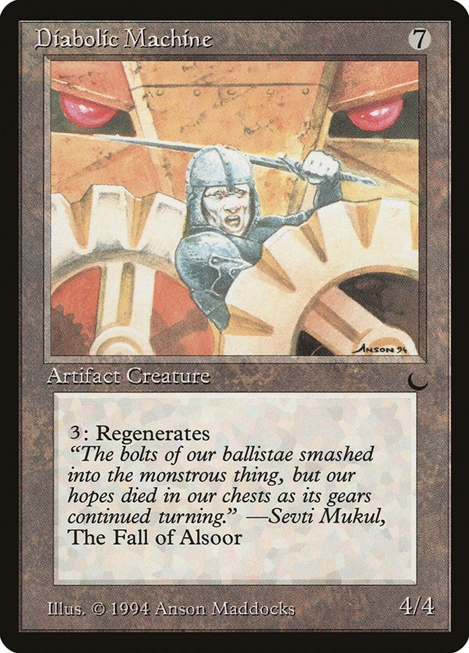 Image for Diabolic Machine [The Dark] - Magic: The Gathering