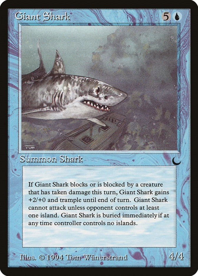 Image for Giant Shark [The Dark] - Magic: The Gathering