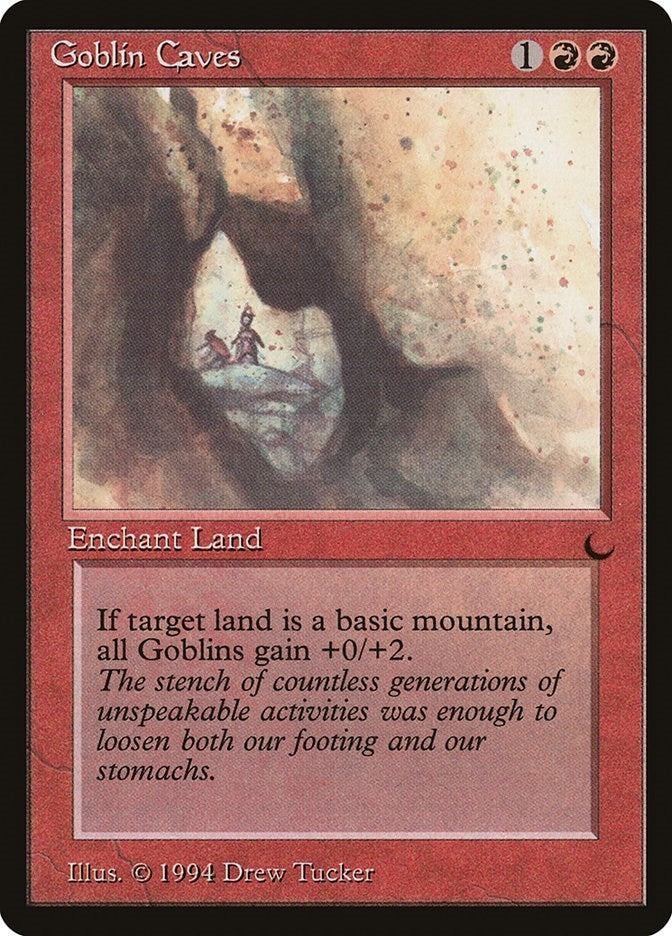 Image for Goblin Caves [The Dark] - Magic: The Gathering