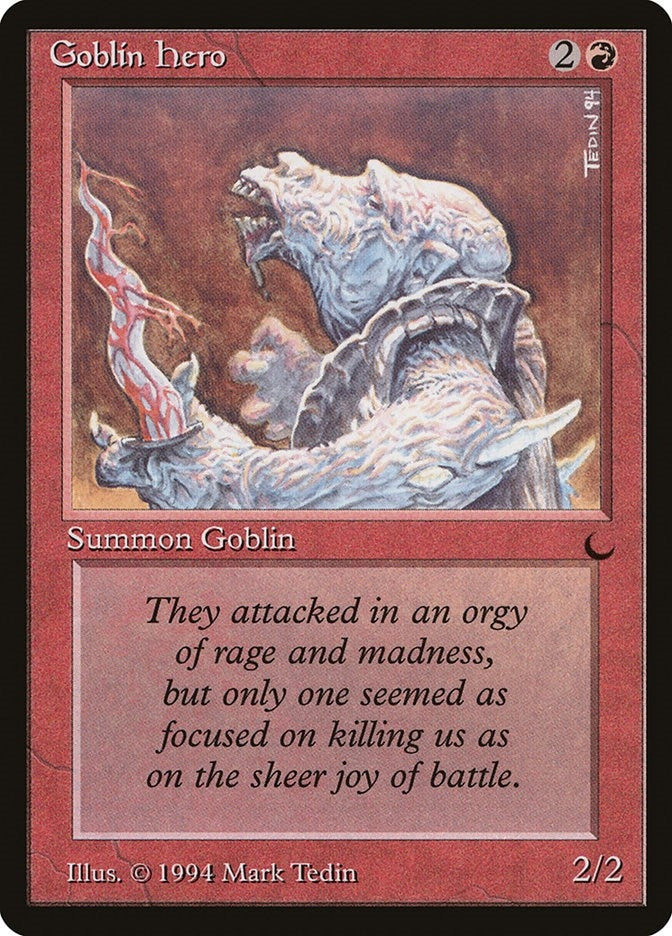 Image for Goblin Hero [The Dark] - Magic: The Gathering