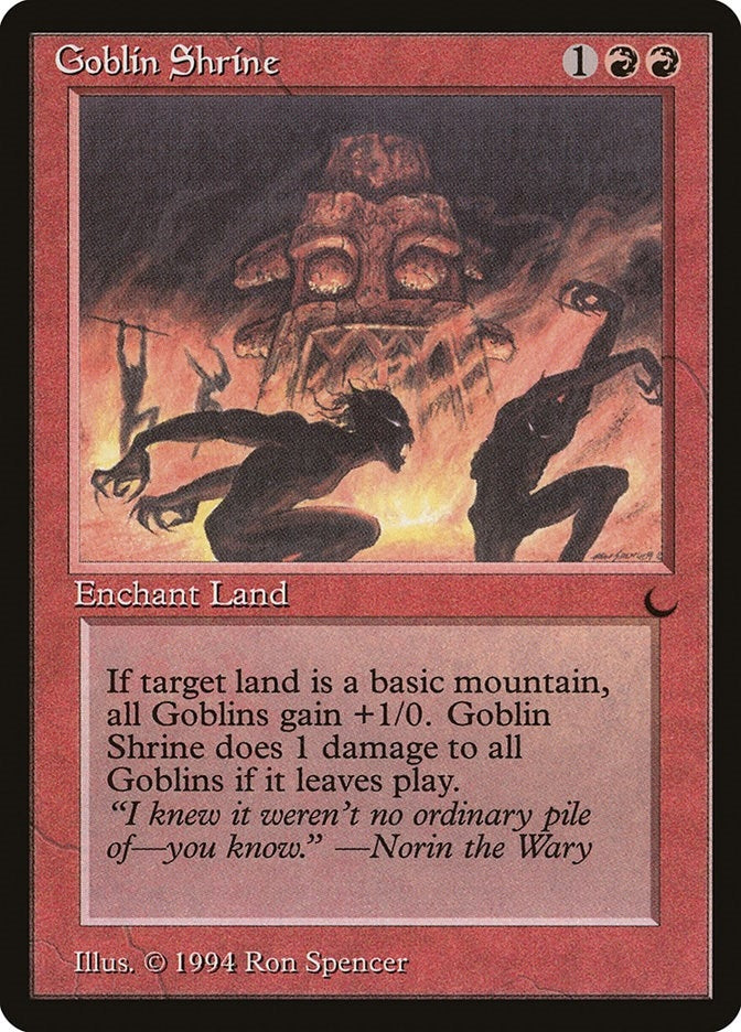 Image for Goblin Shrine [The Dark] - Magic: The Gathering