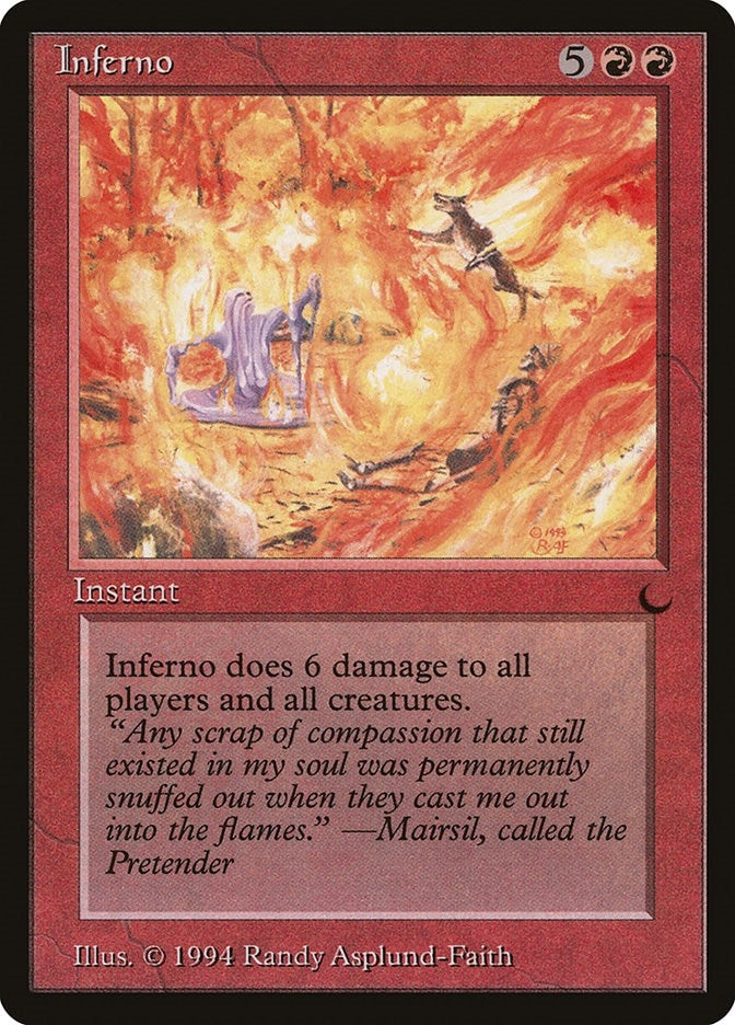 Image for Inferno [The Dark] - Magic: The Gathering