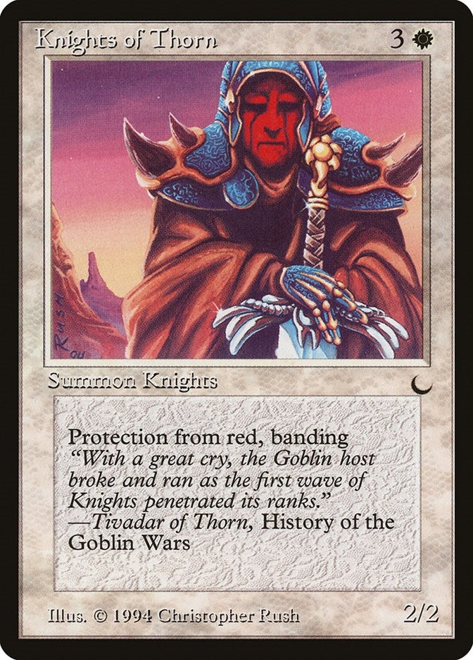 Image for Knights of Thorn [The Dark] - Magic: The Gathering