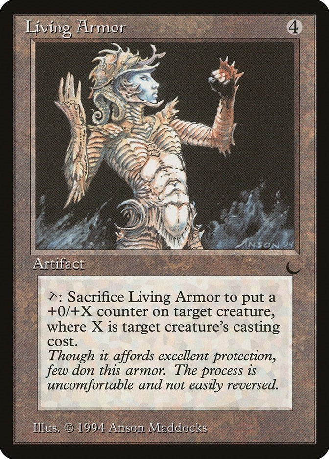 Image for Living Armor [The Dark] - Magic: The Gathering