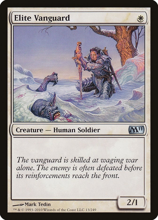 Image for Elite Vanguard (13) [Magic 2011 (M11)] - Magic: The Gathering