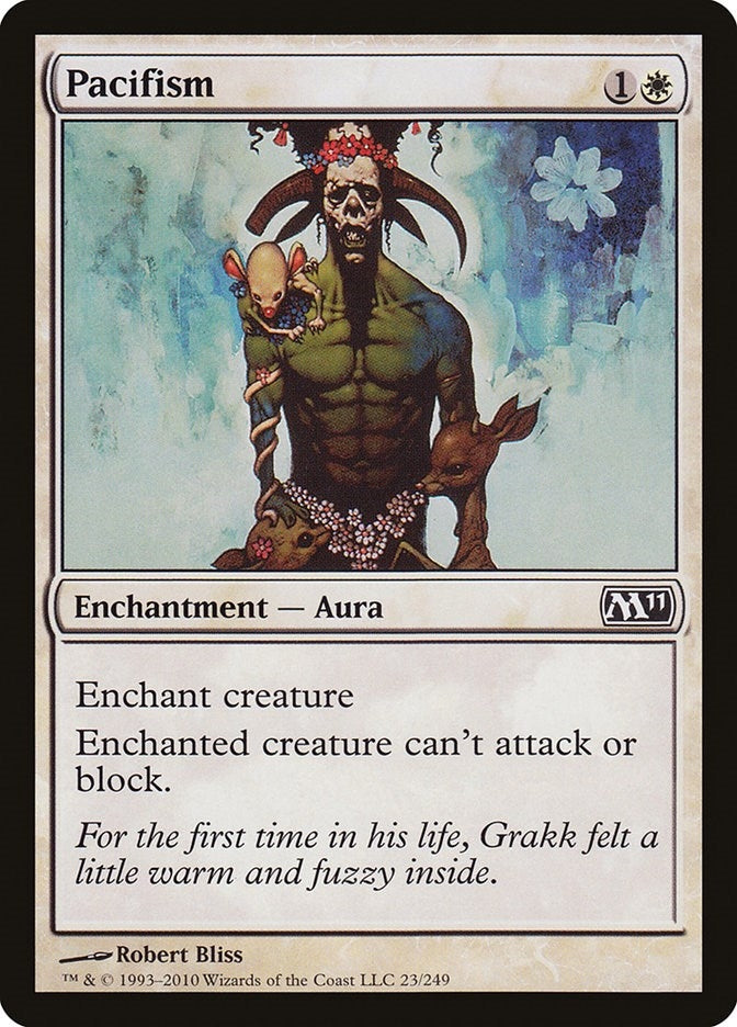Image for Pacifism (23) [Magic 2011 (M11)] - Magic: The Gathering