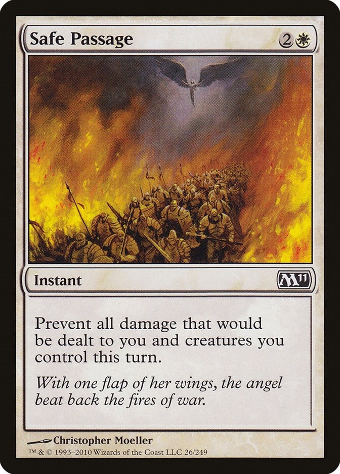 Image for Safe Passage (26) [Magic 2011 (M11)] - Magic: The Gathering