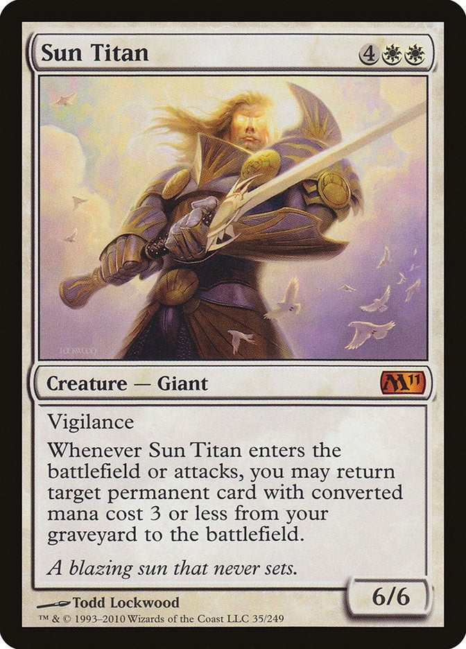 Image for Sun Titan (35) [Magic 2011 (M11)] - Magic: The Gathering