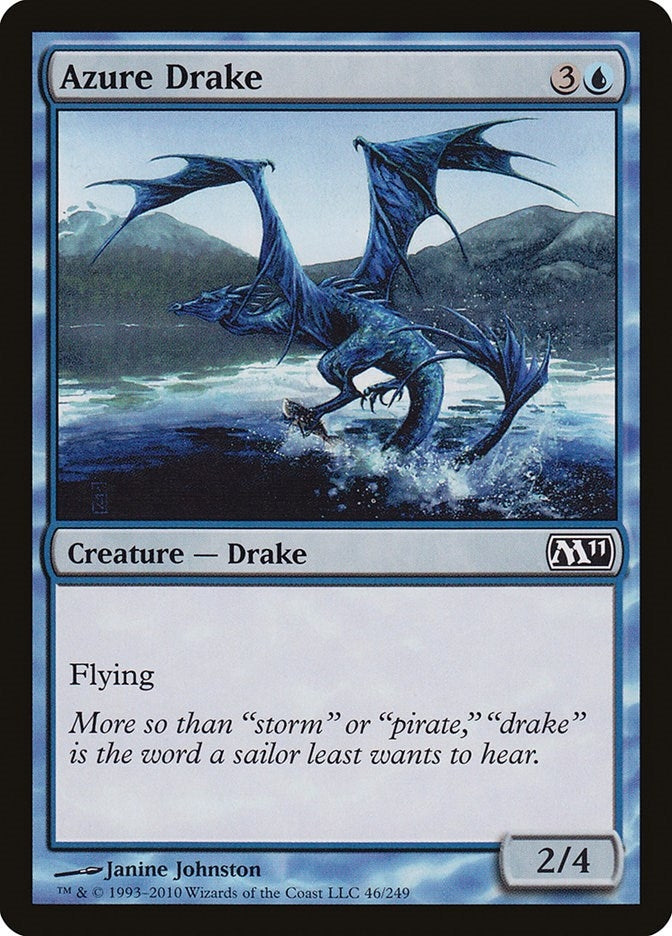 Image for Azure Drake (46) [Magic 2011 (M11)] - Magic: The Gathering
