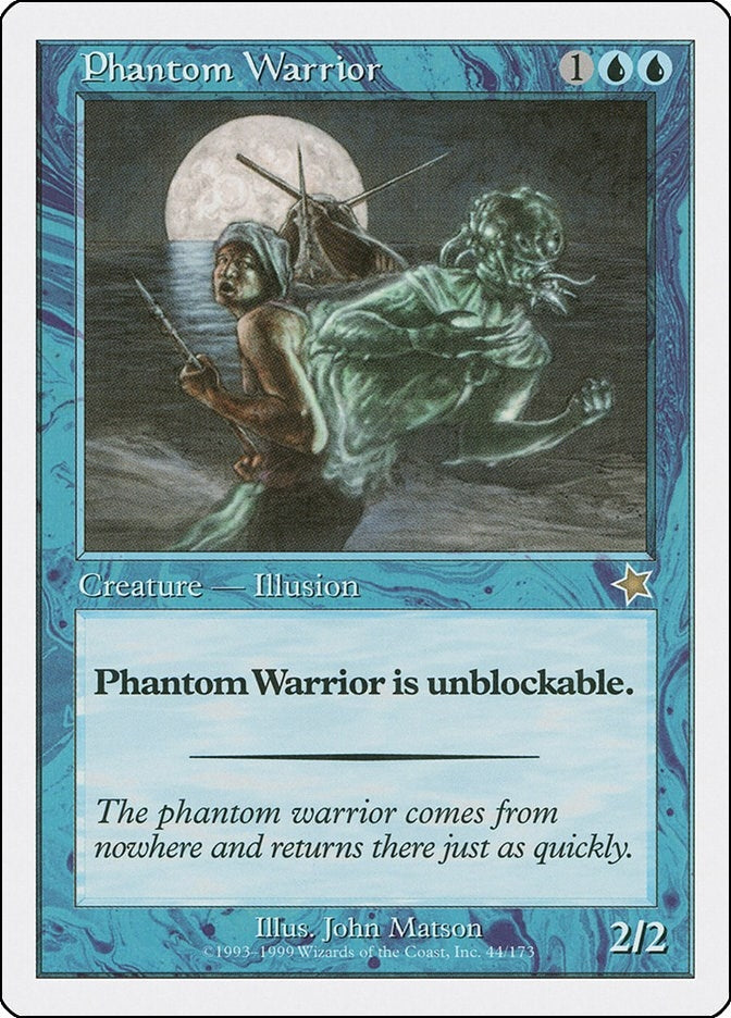 Image for Phantom Warrior (44) [Starter 1999] - Magic: The Gathering