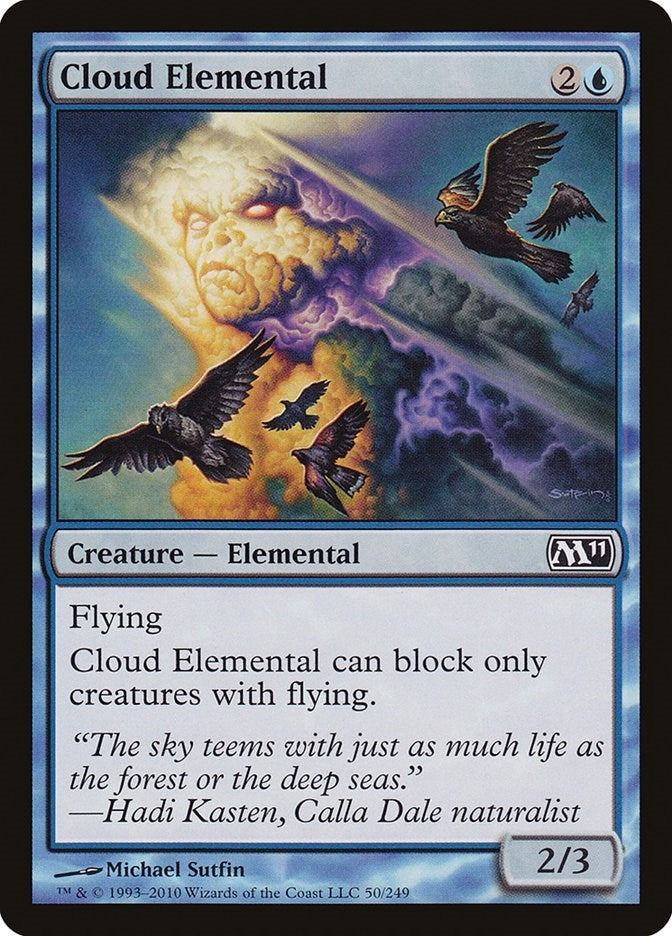 Image for Cloud Elemental (50) [Magic 2011 (M11)] - Magic: The Gathering