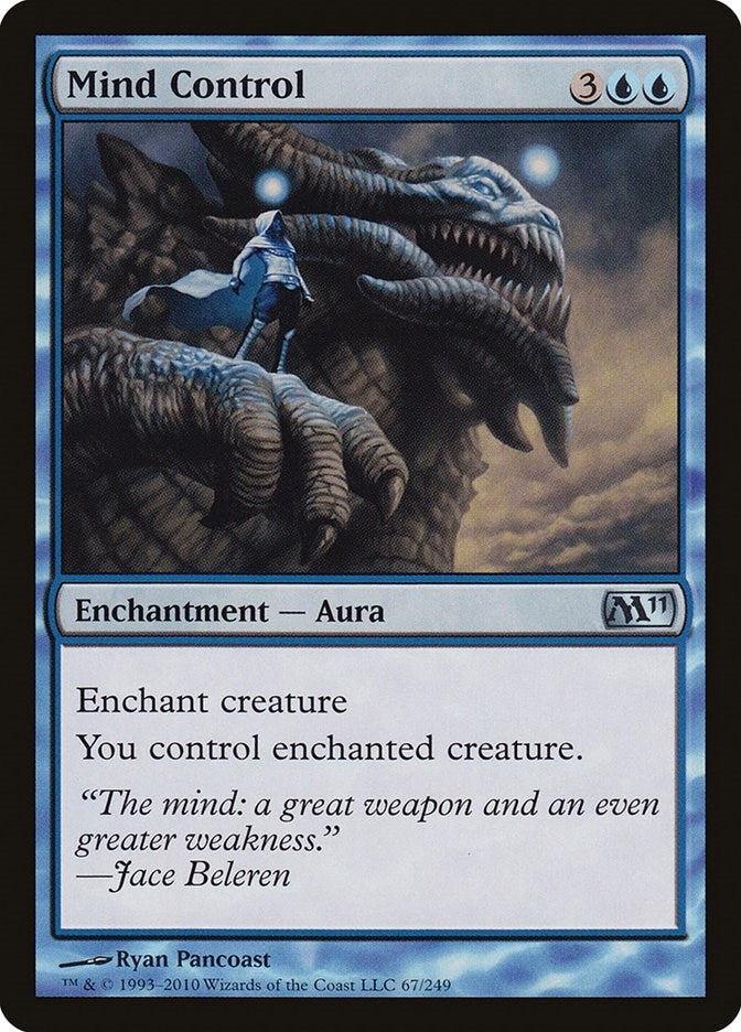 Image for Mind Control (67) [Magic 2011 (M11)] - Magic: The Gathering