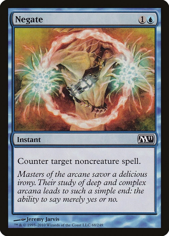 Image for Negate (68) [Magic 2011 (M11)] - Magic: The Gathering