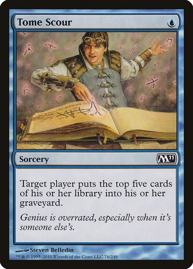 Image for Tome Scour (76) [Magic 2011 (M11)] - Magic: The Gathering