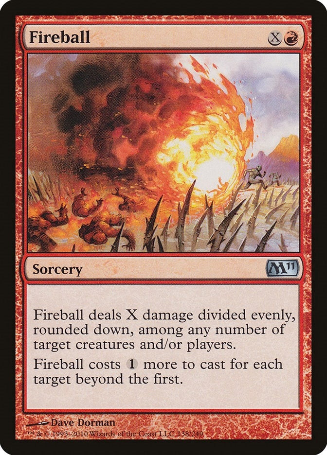 Image for Fireball (138) [Magic 2011 (M11)] - Magic: The Gathering