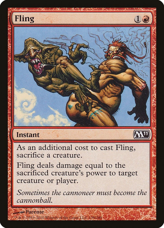 Image for Fling (139) [Magic 2011 (M11)] - Magic: The Gathering