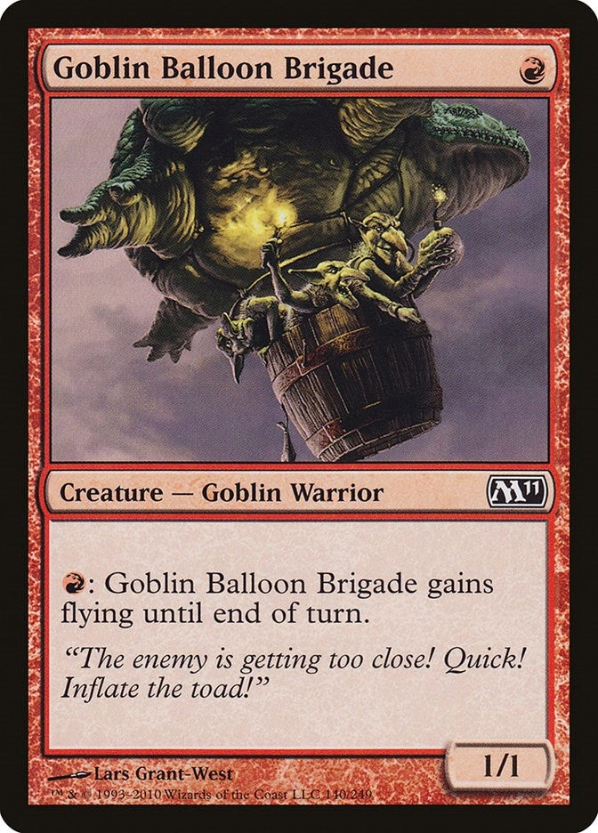 Image for Goblin Balloon Brigade (140) [Magic 2011 (M11)] - Magic: The Gathering