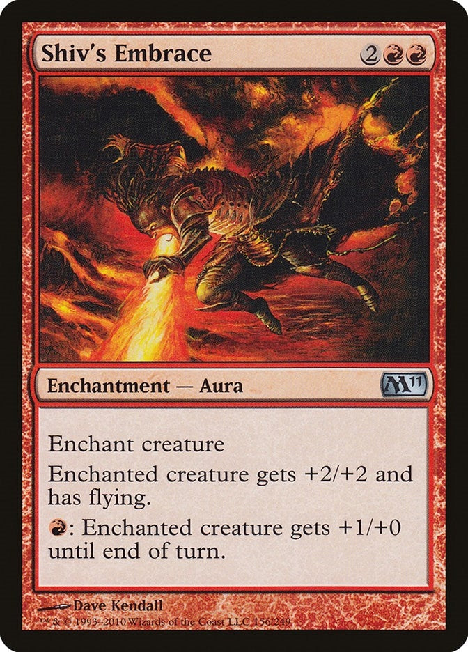 Image for Shiv's Embrace (156) [Magic 2011 (M11)] - Magic: The Gathering