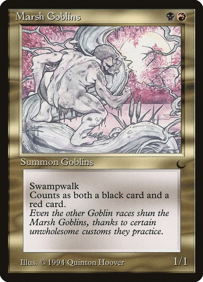 Image for Marsh Goblins [The Dark] - Magic: The Gathering