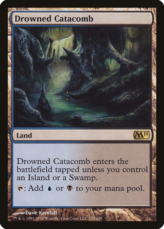 Image for Drowned Catacomb (224) [Magic 2011 (M11)] - Magic: The Gathering