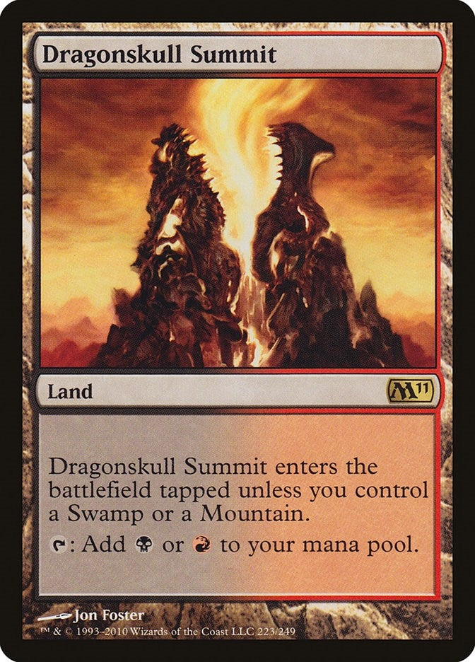 Image for Dragonskull Summit (223) [Magic 2011 (M11)] - Magic: The Gathering