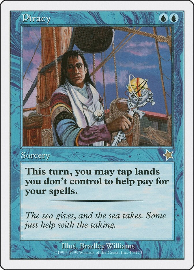 Image for Piracy (45) [Starter 1999] - Magic: The Gathering