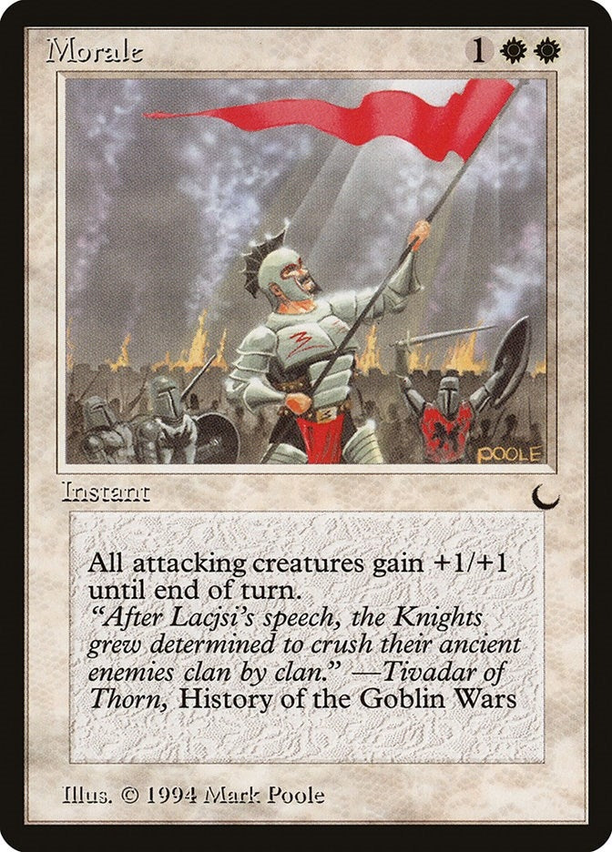 Image for Morale [The Dark] - Magic: The Gathering