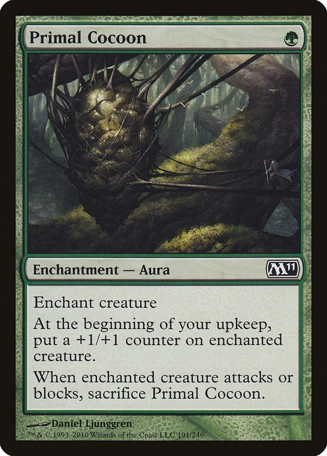 Image for Primal Cocoon (191) [Magic 2011 (M11)] - Magic: The Gathering