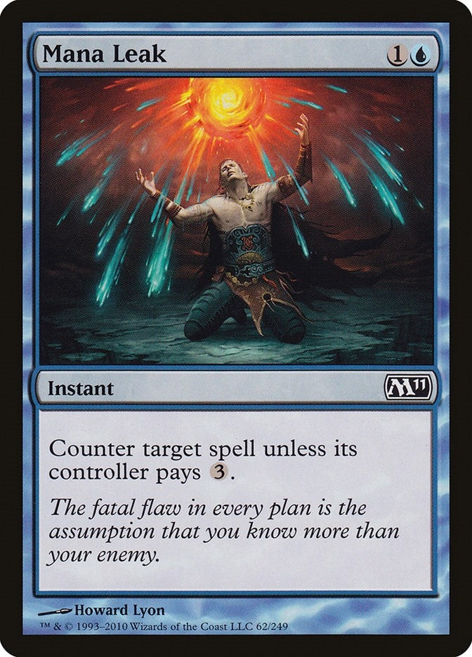 Image for Mana Leak (62) [Magic 2011 (M11)] - Magic: The Gathering