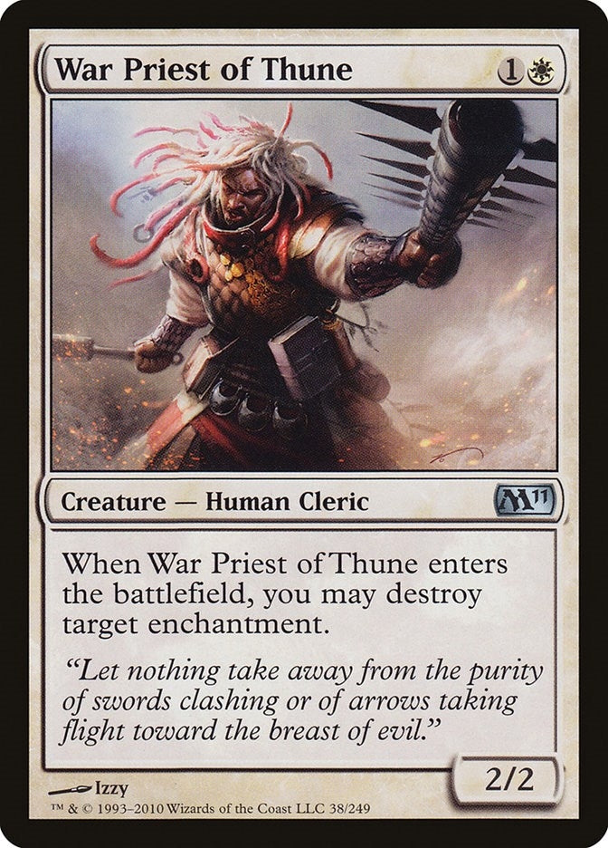War Priest of Thune (38) [Magic 2011 (M11)]