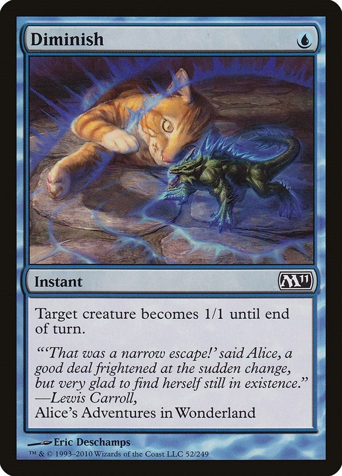 Image for Diminish (52) [Magic 2011 (M11)] - Magic: The Gathering