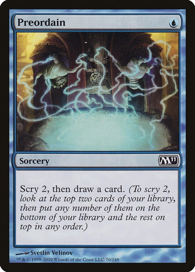 Image for Preordain (70) [Magic 2011 (M11)] - Magic: The Gathering