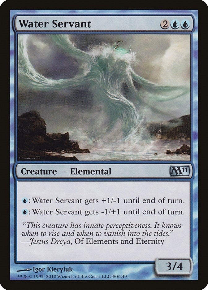 Image for Water Servant (80) [Magic 2011 (M11)] - Magic: The Gathering
