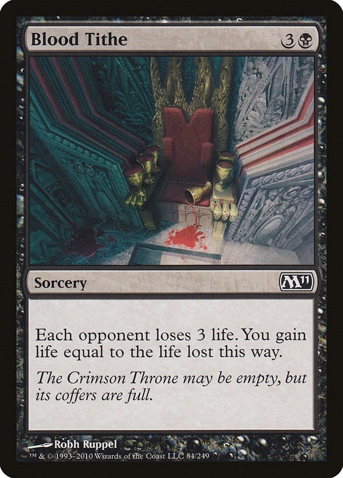 Image for Blood Tithe (84) [Magic 2011 (M11)] - Magic: The Gathering