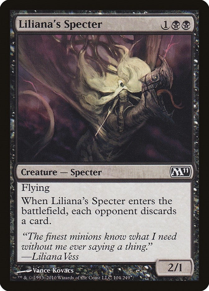 Image for Liliana's Specter (104) [Magic 2011 (M11)] - Magic: The Gathering