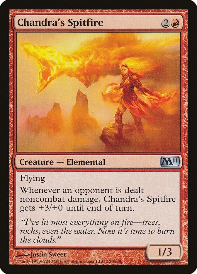 Image for Chandra's Spitfire (129) [Magic 2011 (M11)] - Magic: The Gathering