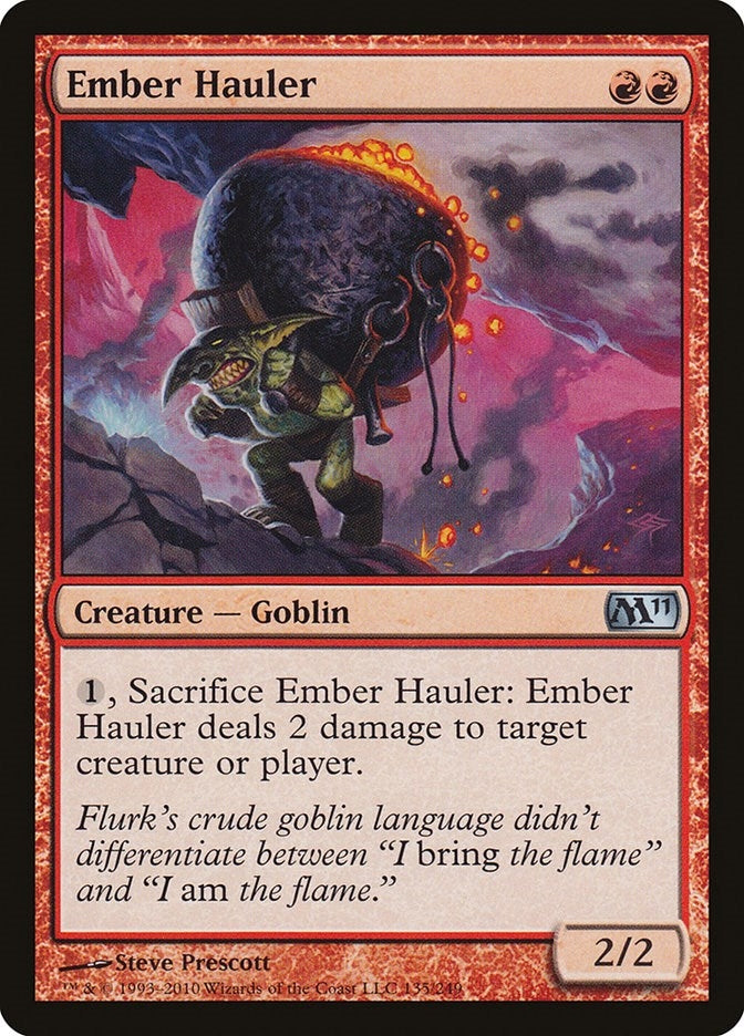 Image for Ember Hauler (135) [Magic 2011 (M11)] - Magic: The Gathering