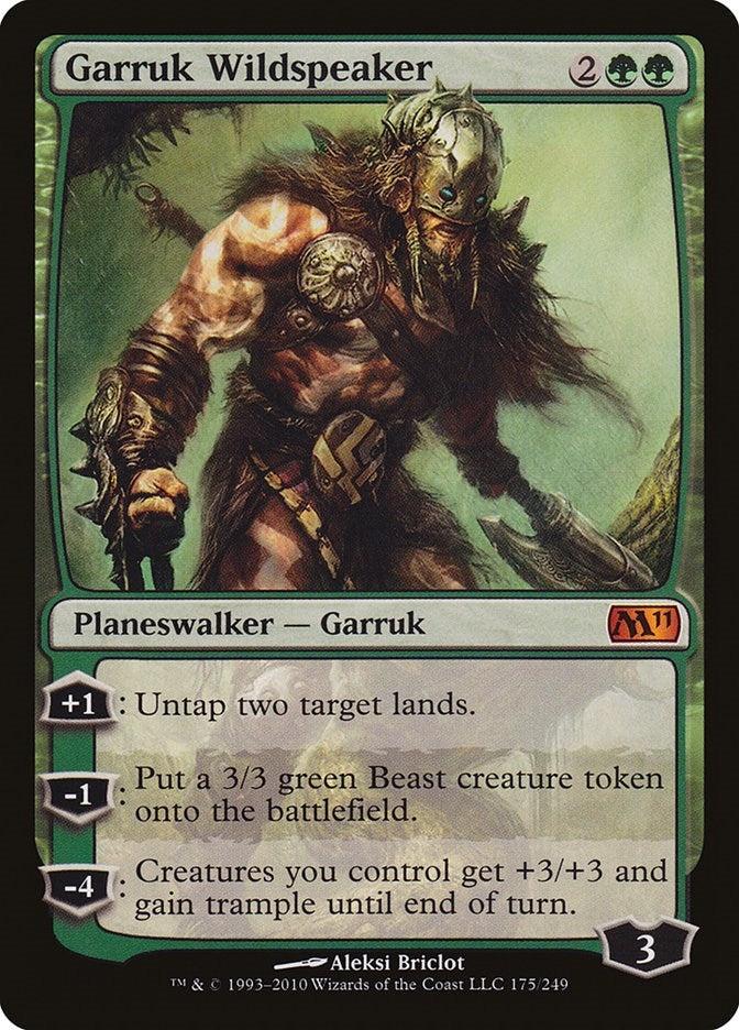 Image for Garruk Wildspeaker (175) [Magic 2011 (M11)] - Magic: The Gathering