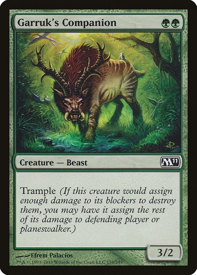Image for Garruk's Companion (176) [Magic 2011 (M11)] - Magic: The Gathering