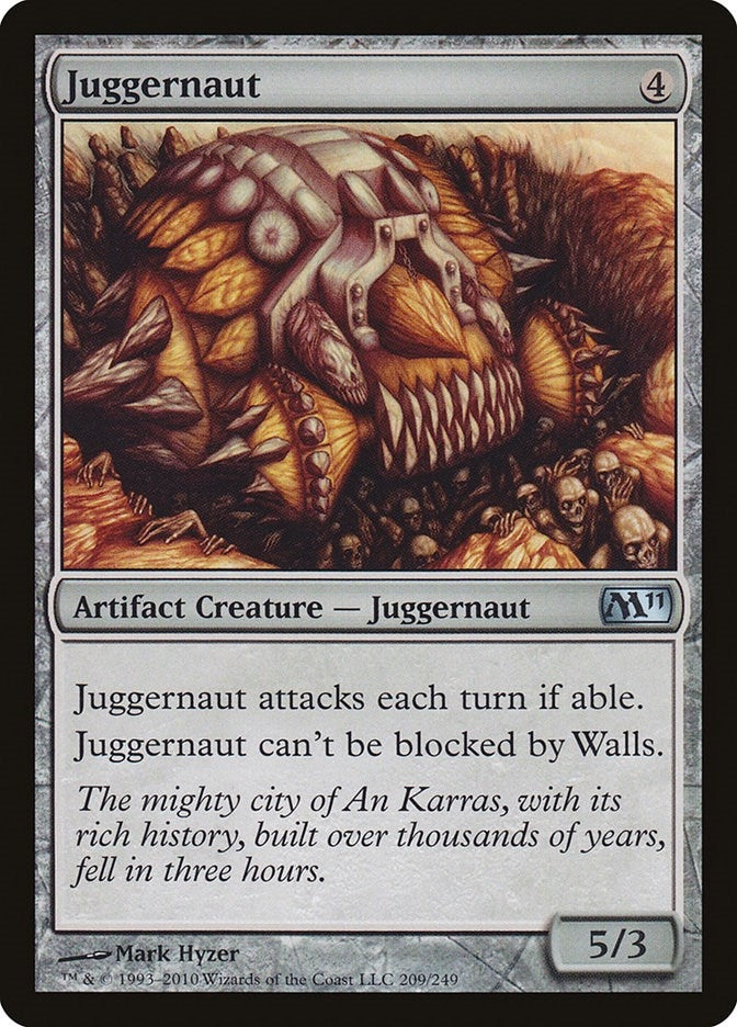 Image for Juggernaut (209) [Magic 2011 (M11)] - Magic: The Gathering