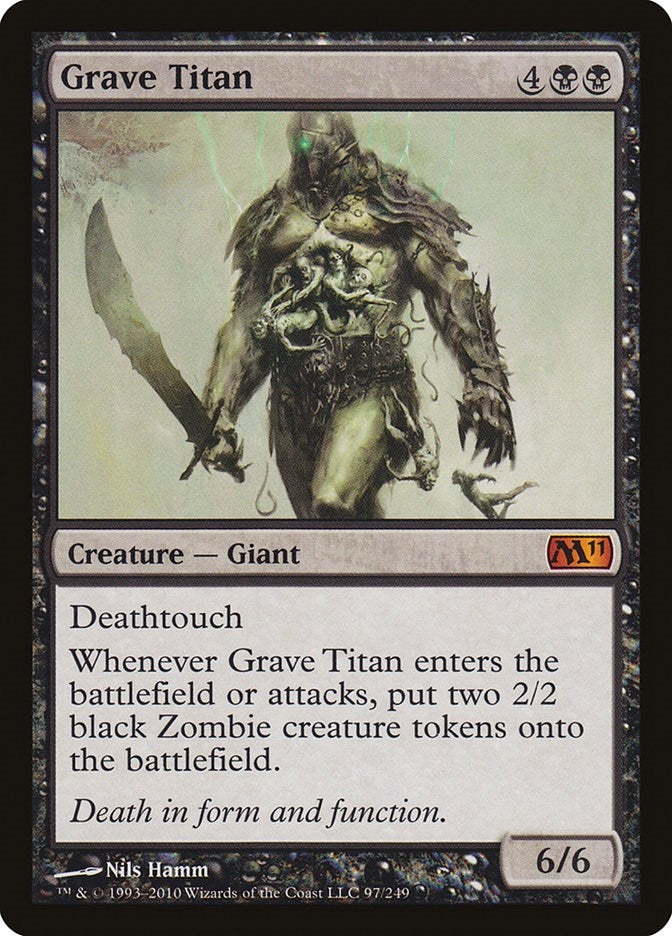 Image for Grave Titan (97) [Magic 2011 (M11)] - Magic: The Gathering