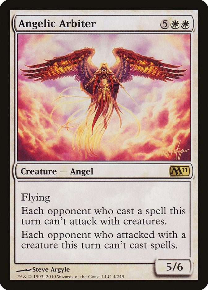 Image for Angelic Arbiter (4) [Magic 2011 (M11)] - Magic: The Gathering