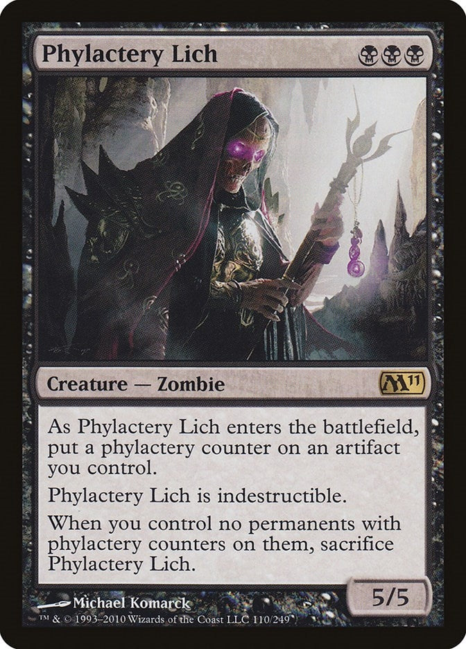 Phylactery Lich (110) [Magic 2011 (M11)]