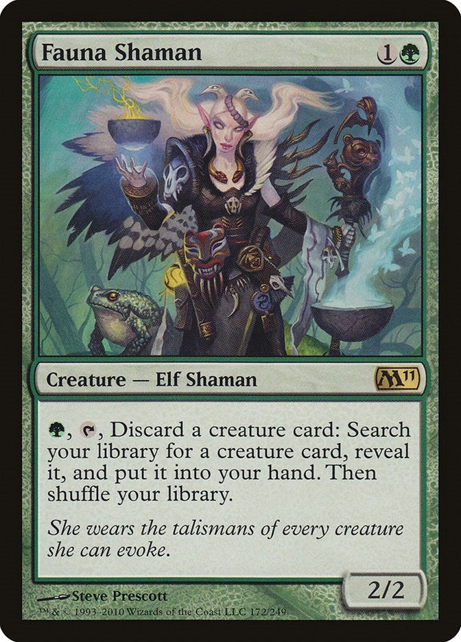 Image for Fauna Shaman (172) [Magic 2011 (M11)] - Magic: The Gathering
