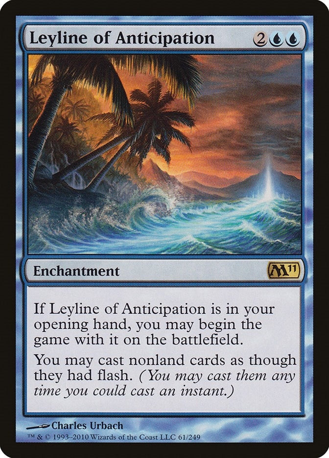 Image for Leyline of Anticipation (61) [Magic 2011 (M11)] - Magic: The Gathering
