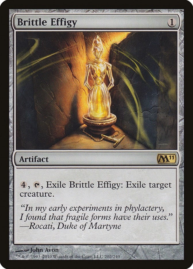 Image for Brittle Effigy (202) [Magic 2011 (M11)] - Magic: The Gathering