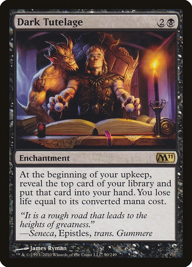 Image for Dark Tutelage (90) [Magic 2011 (M11)] - Magic: The Gathering