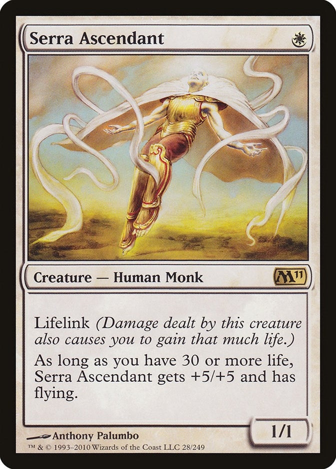 Image for Serra Ascendant (28) [Magic 2011 (M11)] - Magic: The Gathering